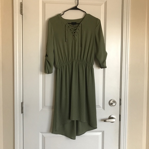 Dresses & Skirts - 2 DAYS LEFT 🛍 FINAL SALE! Green high low dress